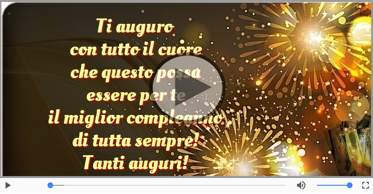 Tanti auguri!