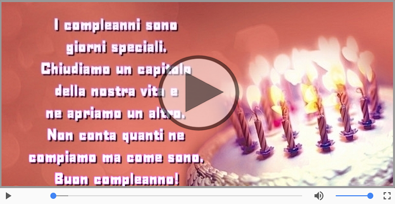 Buon compleanno!