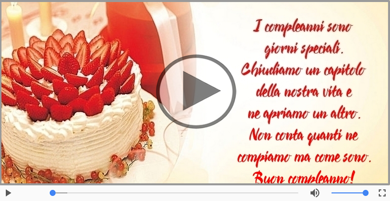 Buon compleanno!