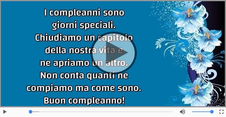 Buon compleanno!
