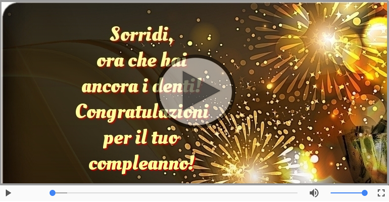 Buon compleanno!