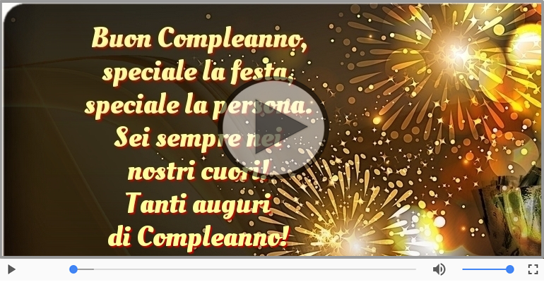 Buon compleanno!