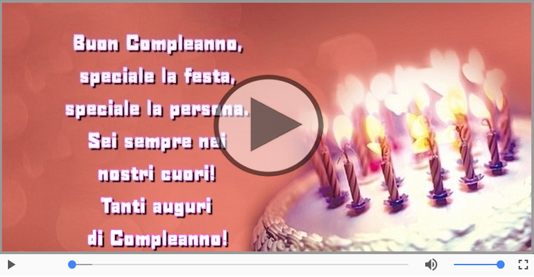 Buon compleanno!