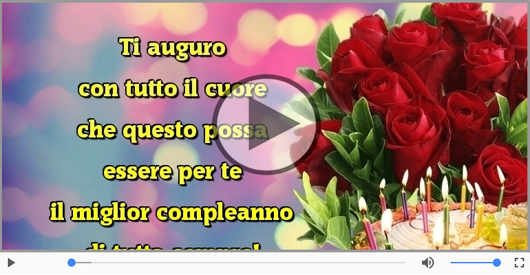 Tanti auguri!