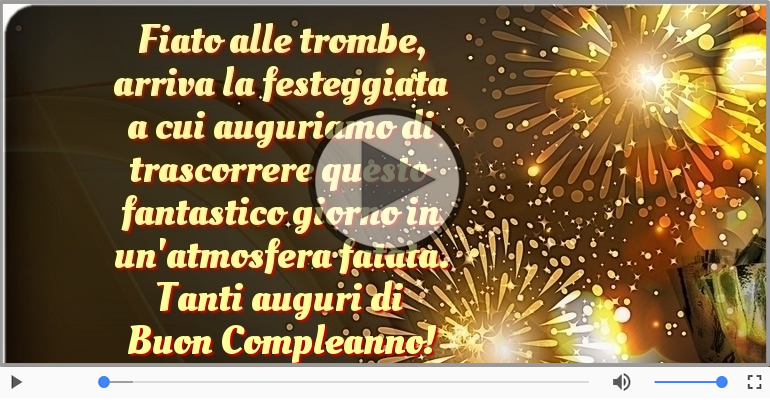 Tanti auguri di Buon Compleanno!