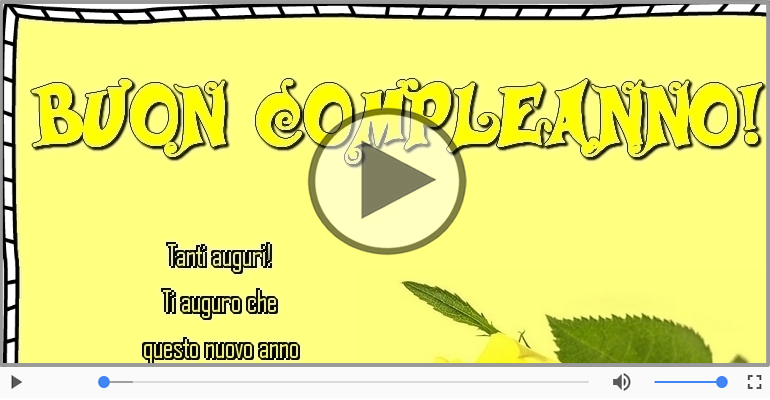 Tanti auguri!
