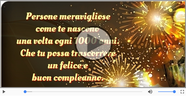 Buon compleanno!