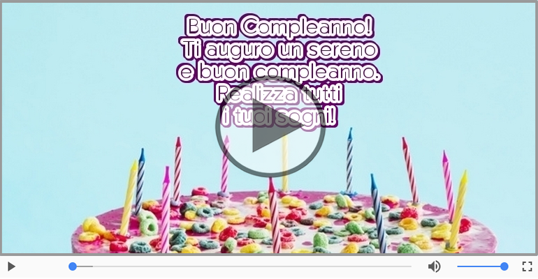 Buon Compleanno!