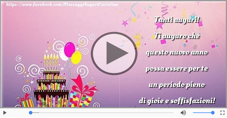 Tanti auguri!
