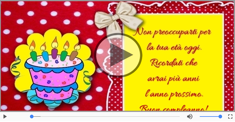 Buon compleanno!