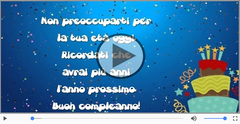 Buon compleanno!