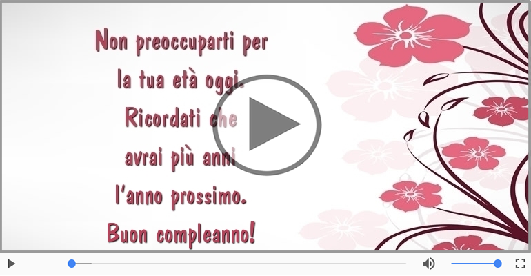 Buon compleanno!