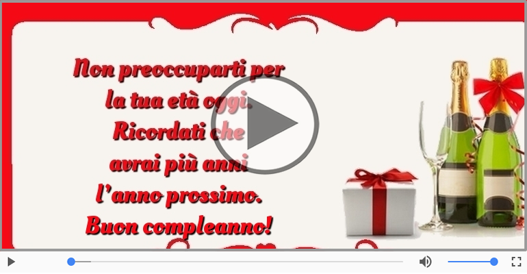 Buon compleanno!