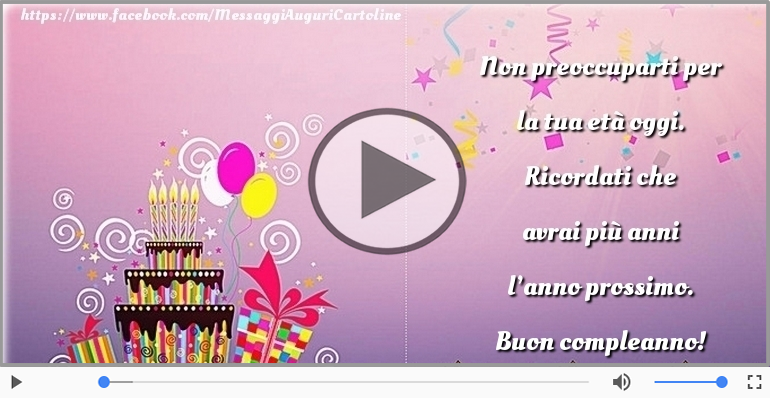 Buon compleanno!
