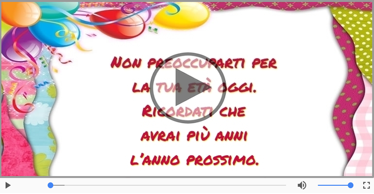 Buon compleanno!