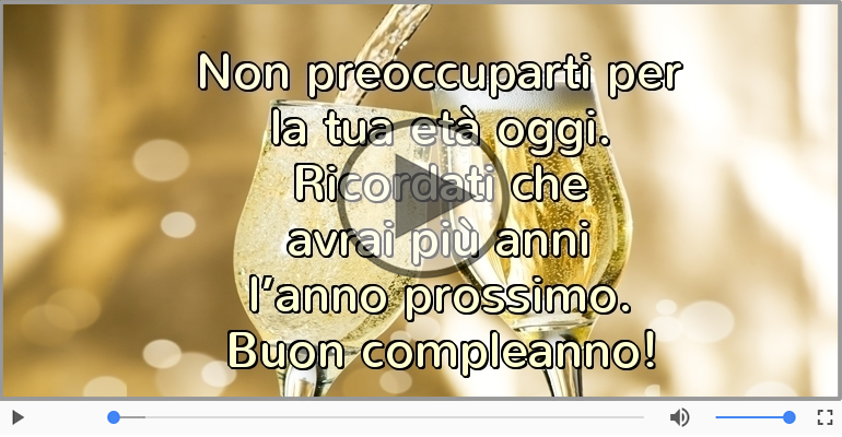 Buon compleanno!