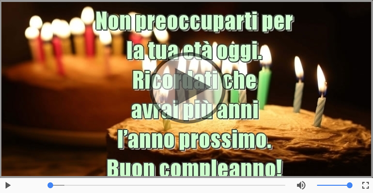 Buon compleanno!