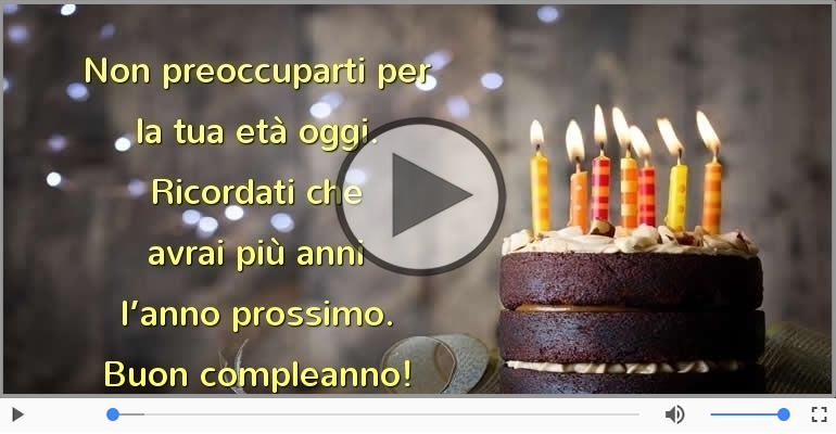 Buon compleanno!