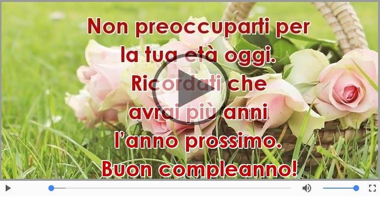 Buon compleanno!