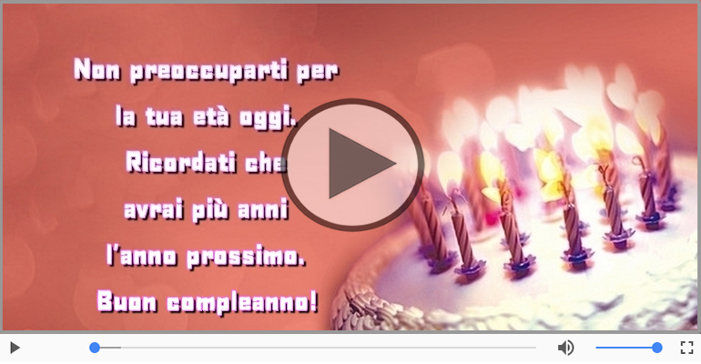 Buon compleanno!