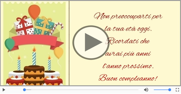 Buon compleanno!
