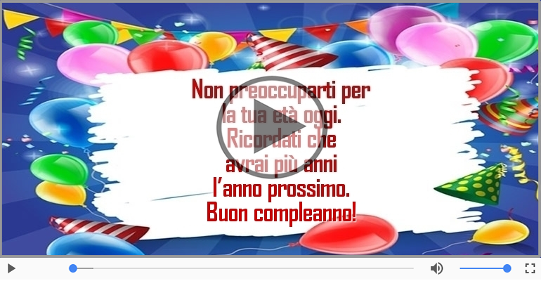 Buon compleanno!