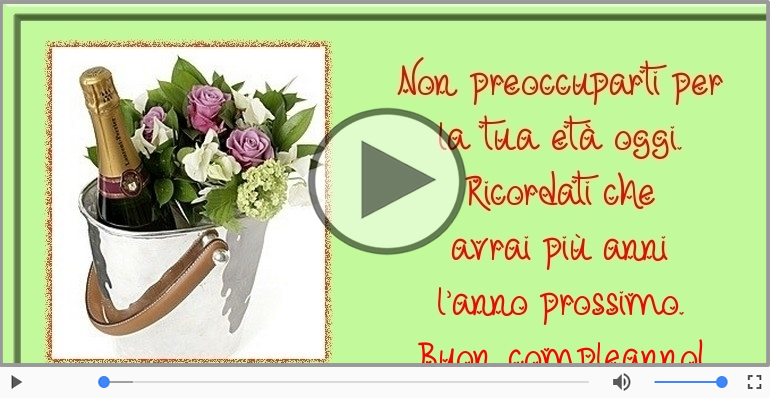 Buon compleanno!