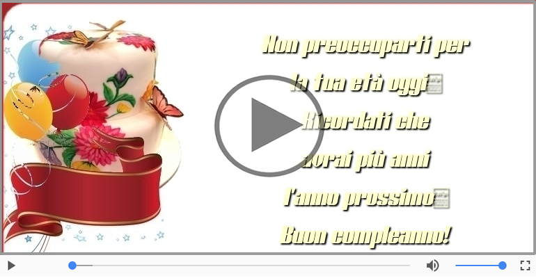 Buon compleanno!