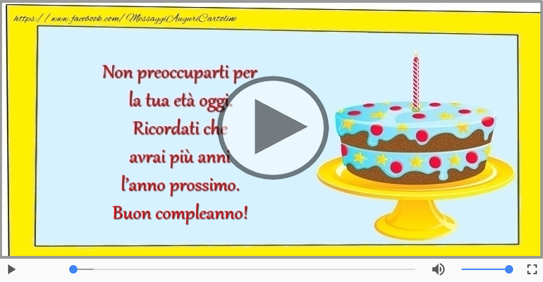 Buon compleanno!