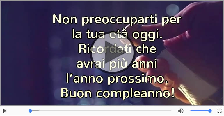 Buon compleanno!