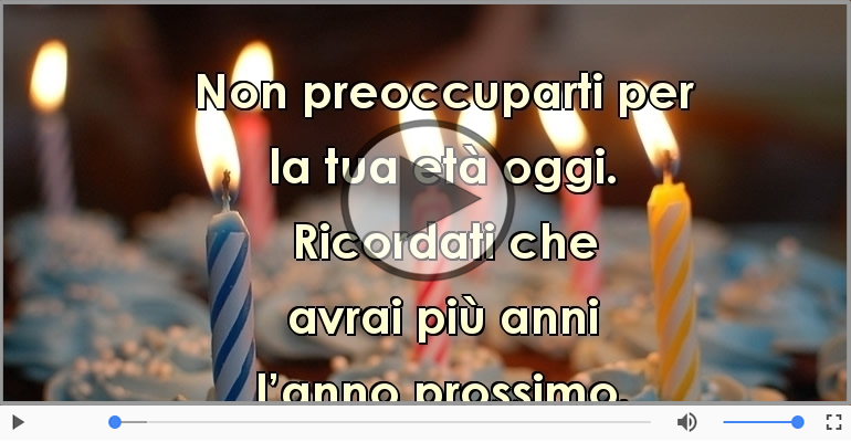 Buon compleanno!