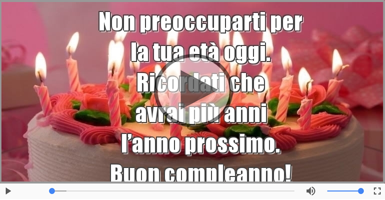 Buon compleanno!