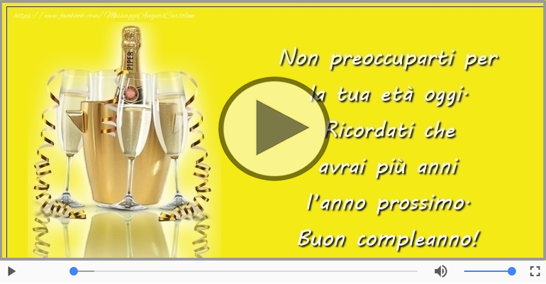 Buon compleanno!