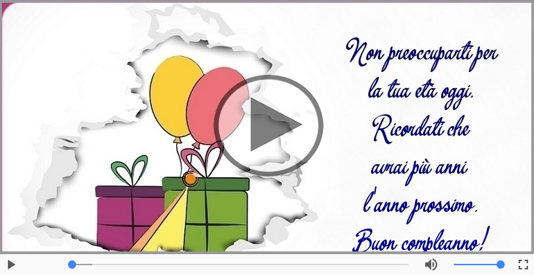 Buon compleanno!