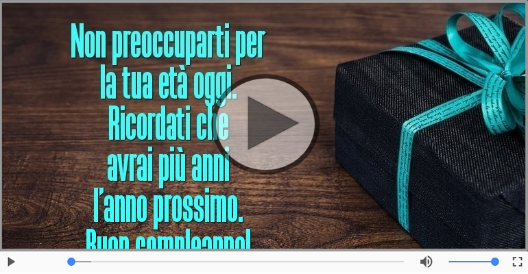 Buon compleanno!