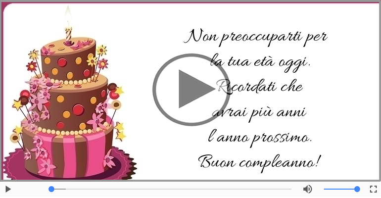 Buon compleanno!