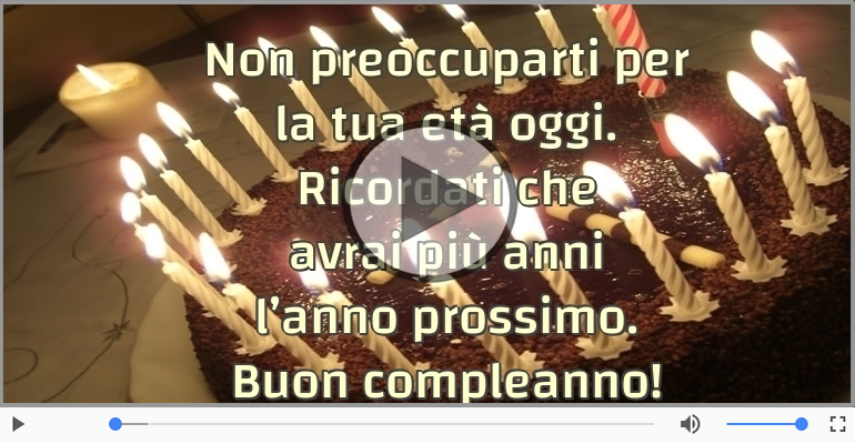 Buon compleanno!