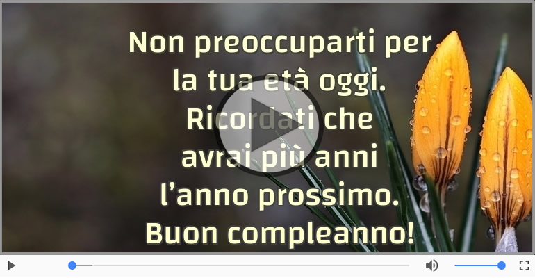 Buon compleanno!