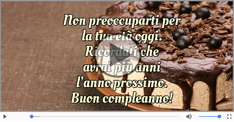 Buon compleanno!