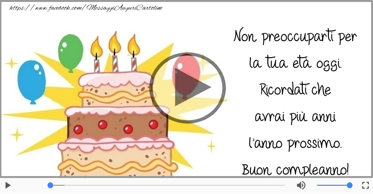 Buon compleanno!