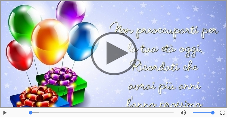 Buon compleanno!