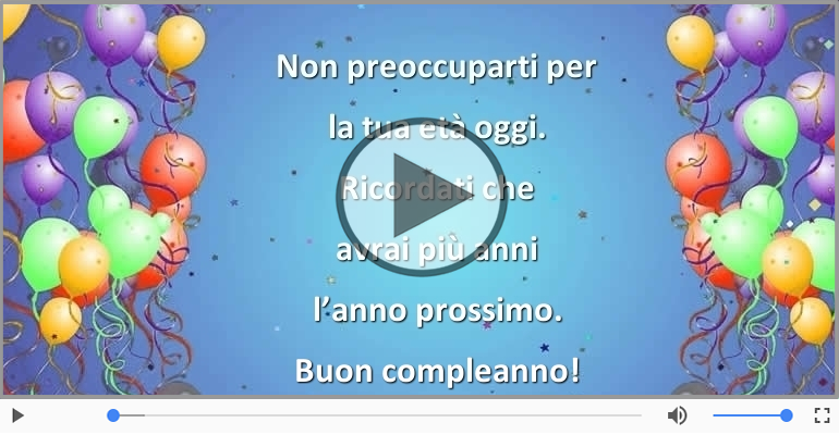 Buon compleanno!