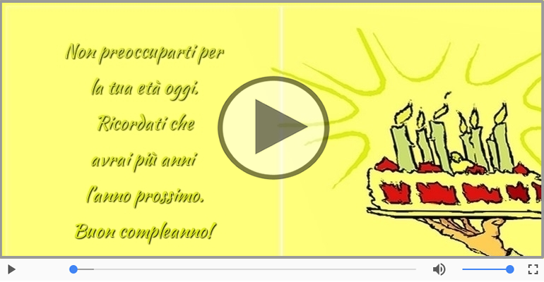 Buon compleanno!
