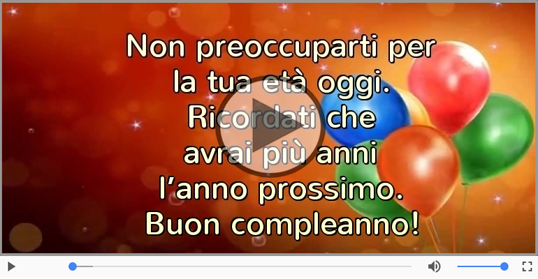 Buon compleanno!