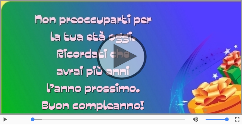 Buon compleanno!