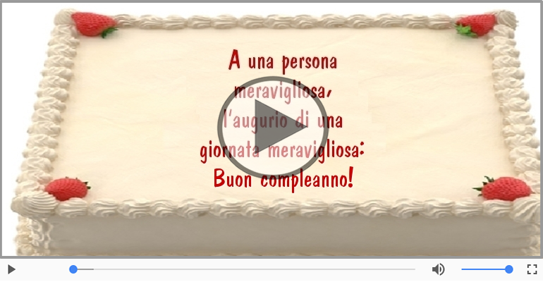 Buon compleanno!