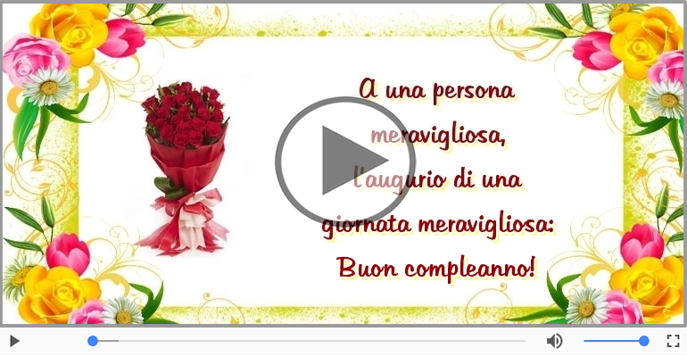 Buon compleanno!