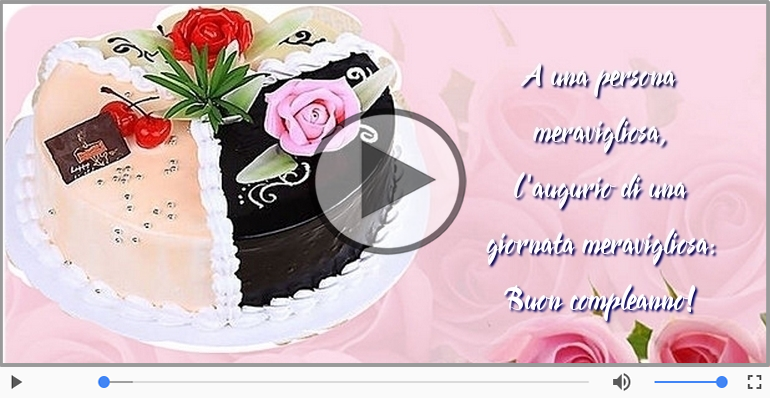 Buon compleanno!