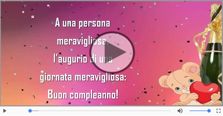 Buon compleanno!