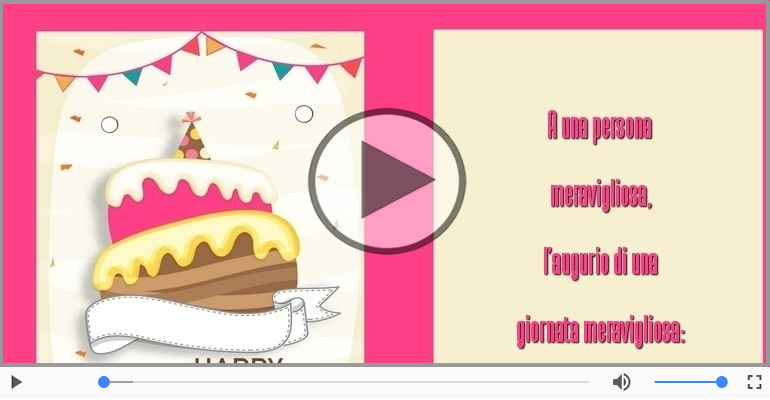 Buon compleanno!